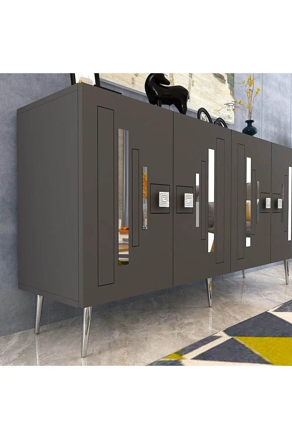 SEDUNACT (KB150) KONSOL ANTRASİT-GÜMÜŞ