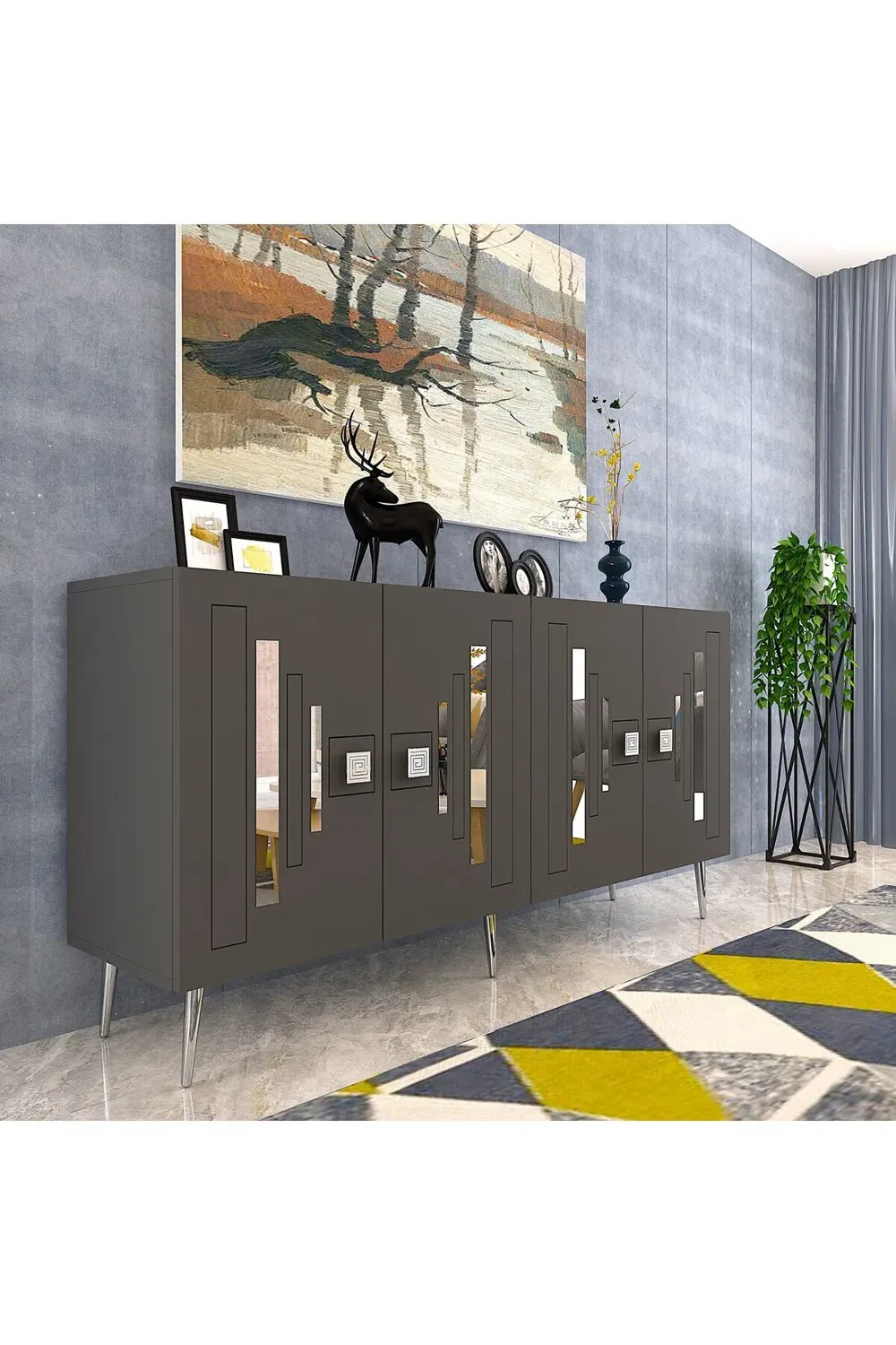 SEDUNACT (KB150) KONSOL ANTRASİT-GÜMÜŞ