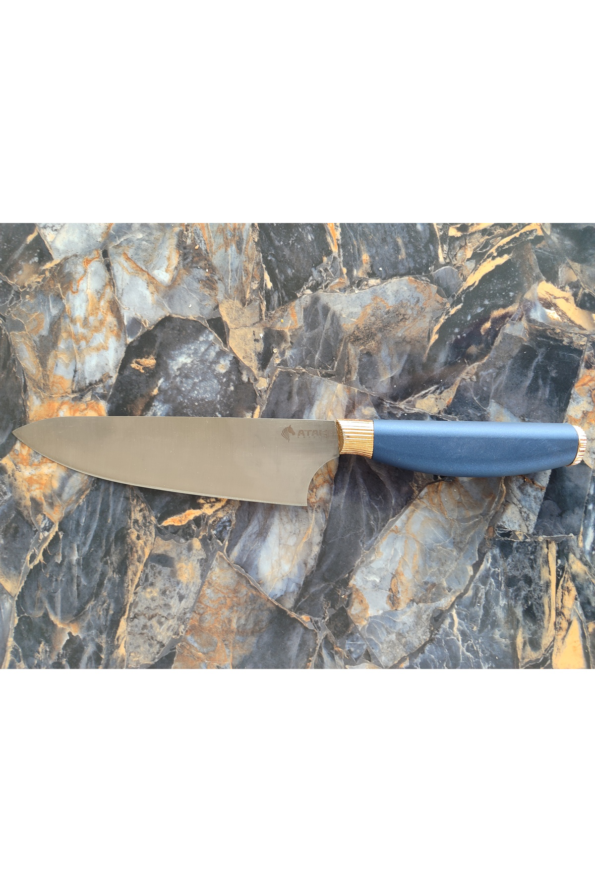 Şef Bıçağı – Mavi Oval Kabze