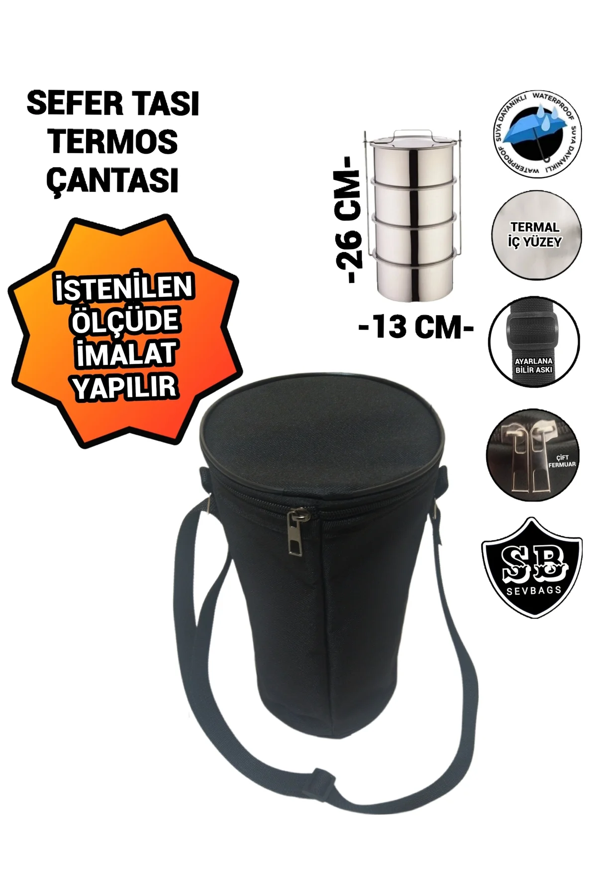 SEFER TASI TERMOS ÇANTASI