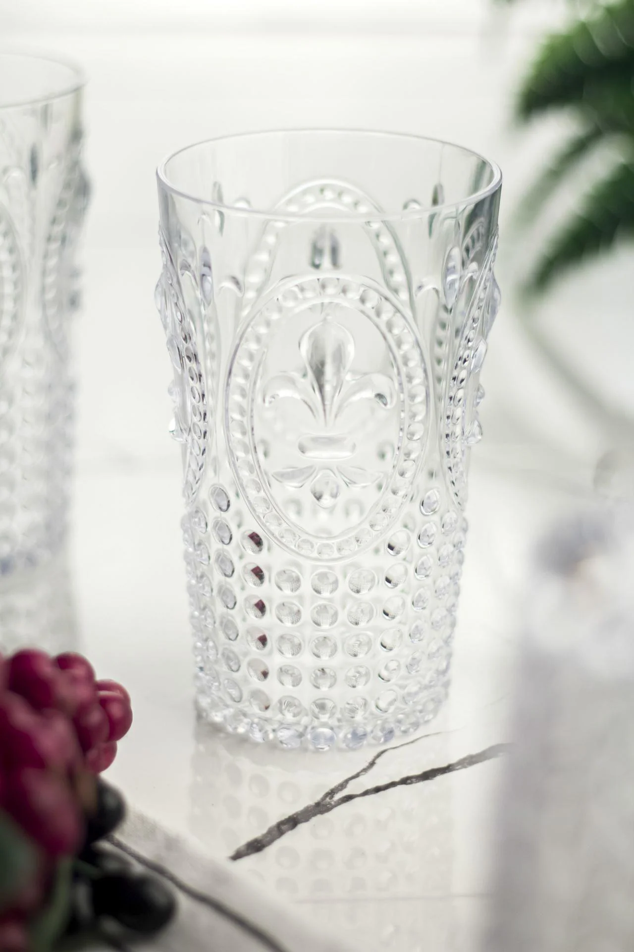 Şeffaf Akrilik Bardak Seti 6'lı - 750 ml Kırılmaz Su Bardağı
