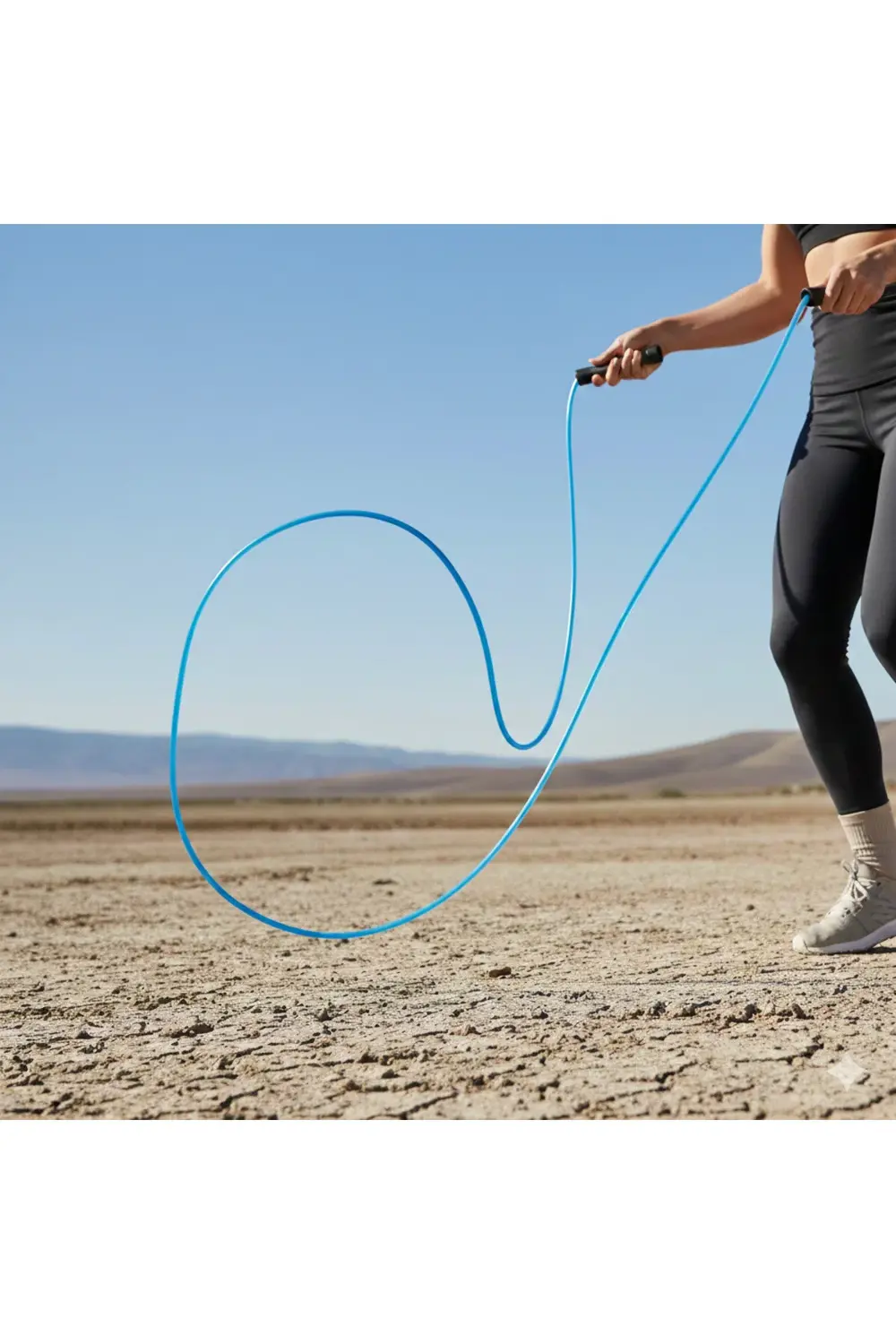 Şeffaf Atlama İpi - Fitness - Crossfit- Rope - Jump - Body - Sağl