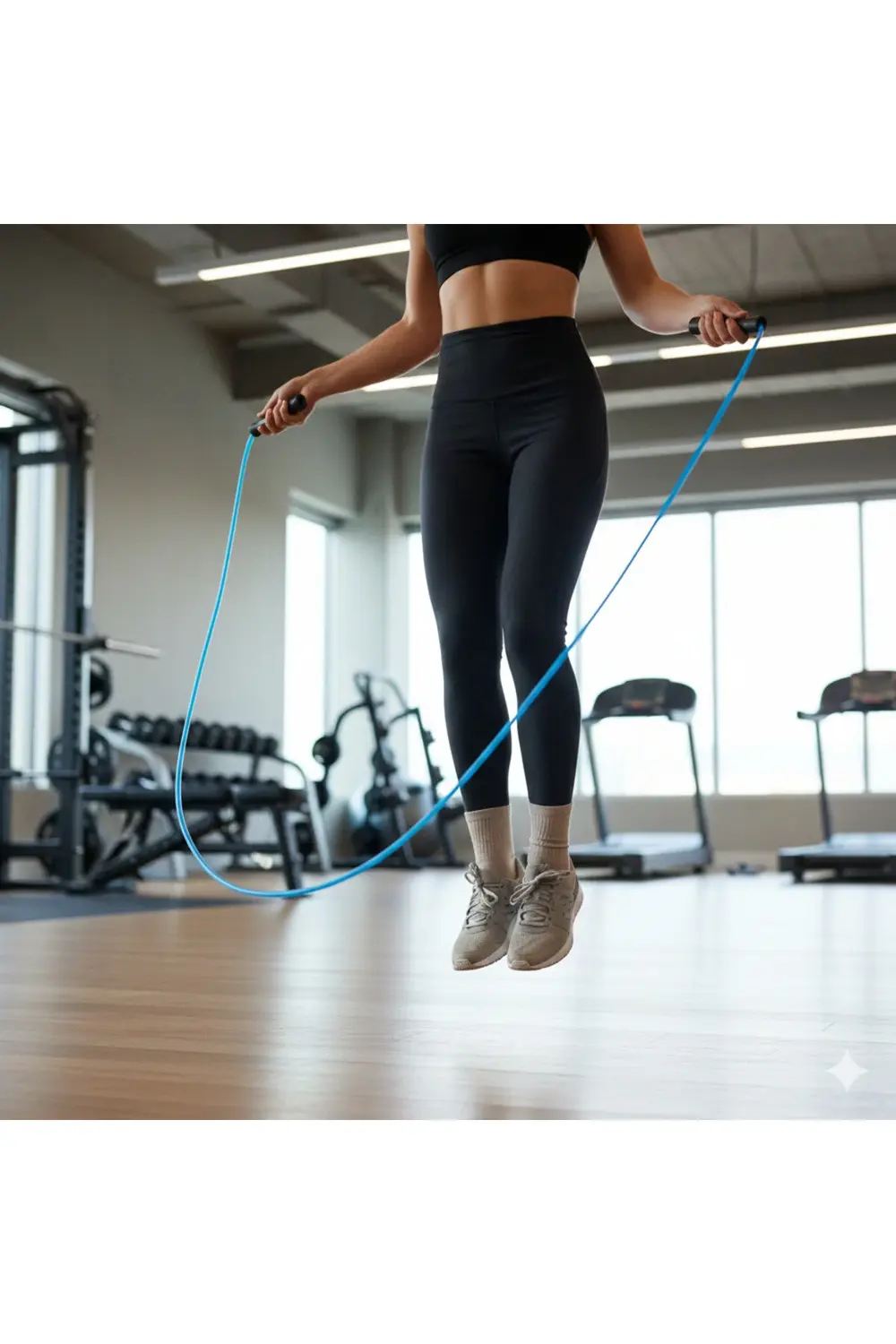 Şeffaf Atlama İpi - Fitness - Crossfit- Rope - Jump - Body - Sağl