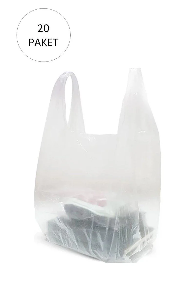 Şeffaf Atlet Poşet Büyük Boy 30x56 cm - 20 Paket 3000 Adet Fiyatı, Yorumları ve Özellikleri