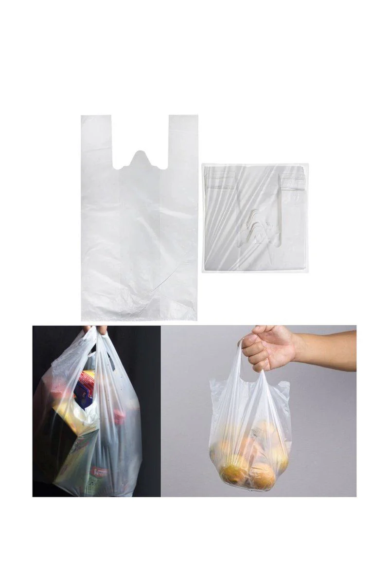 Şeffaf Atlet Poşet Orta Boy 28x50 cm 200 Adet Paket - Hışır Poşet Şeffaf Atlet Poşet Orta Boy 28x50 cm 200 Adet Paket - Hışır Poşet