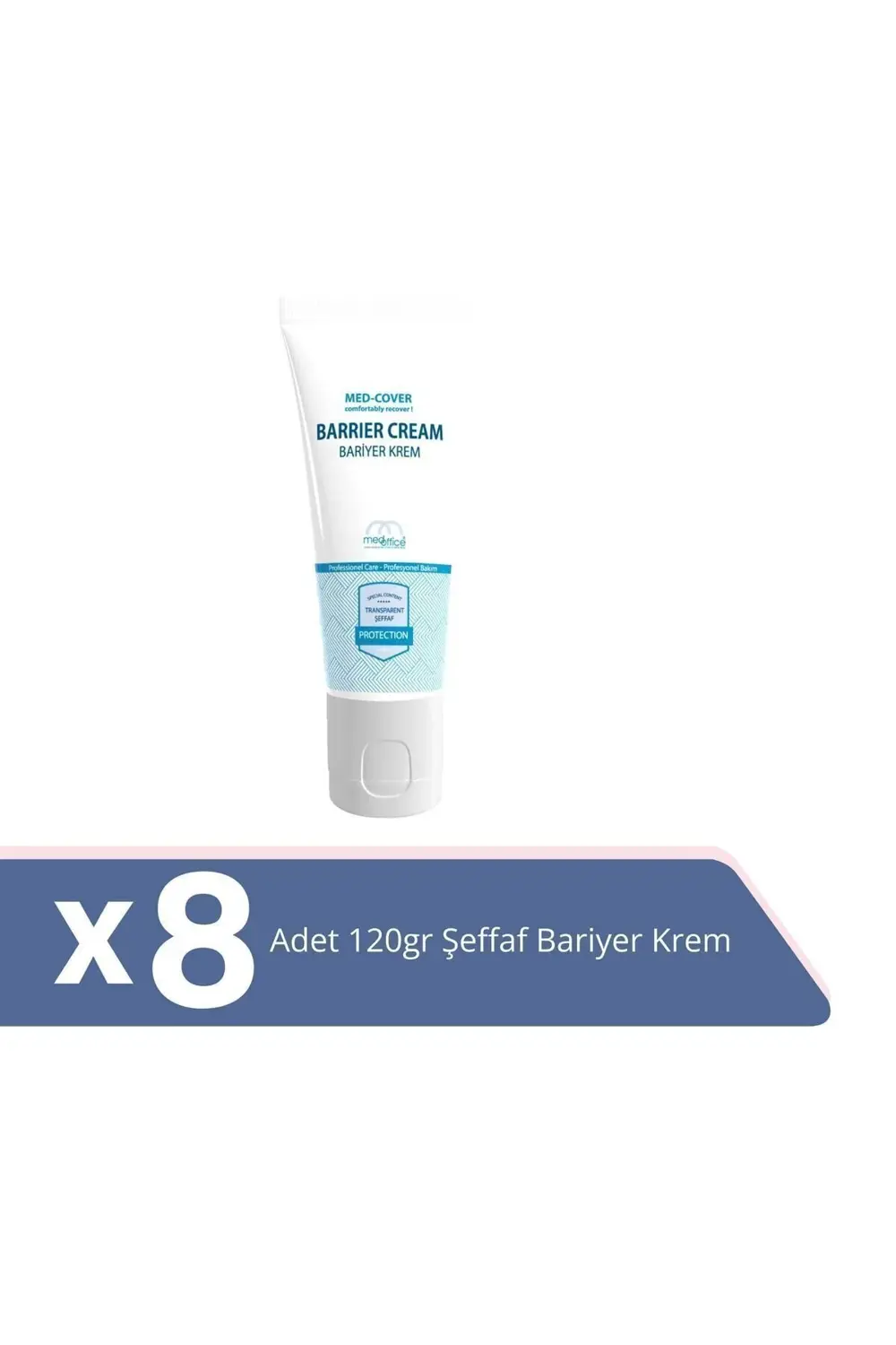 Şeffaf Bariyer Krem 120gr X 8 Adet