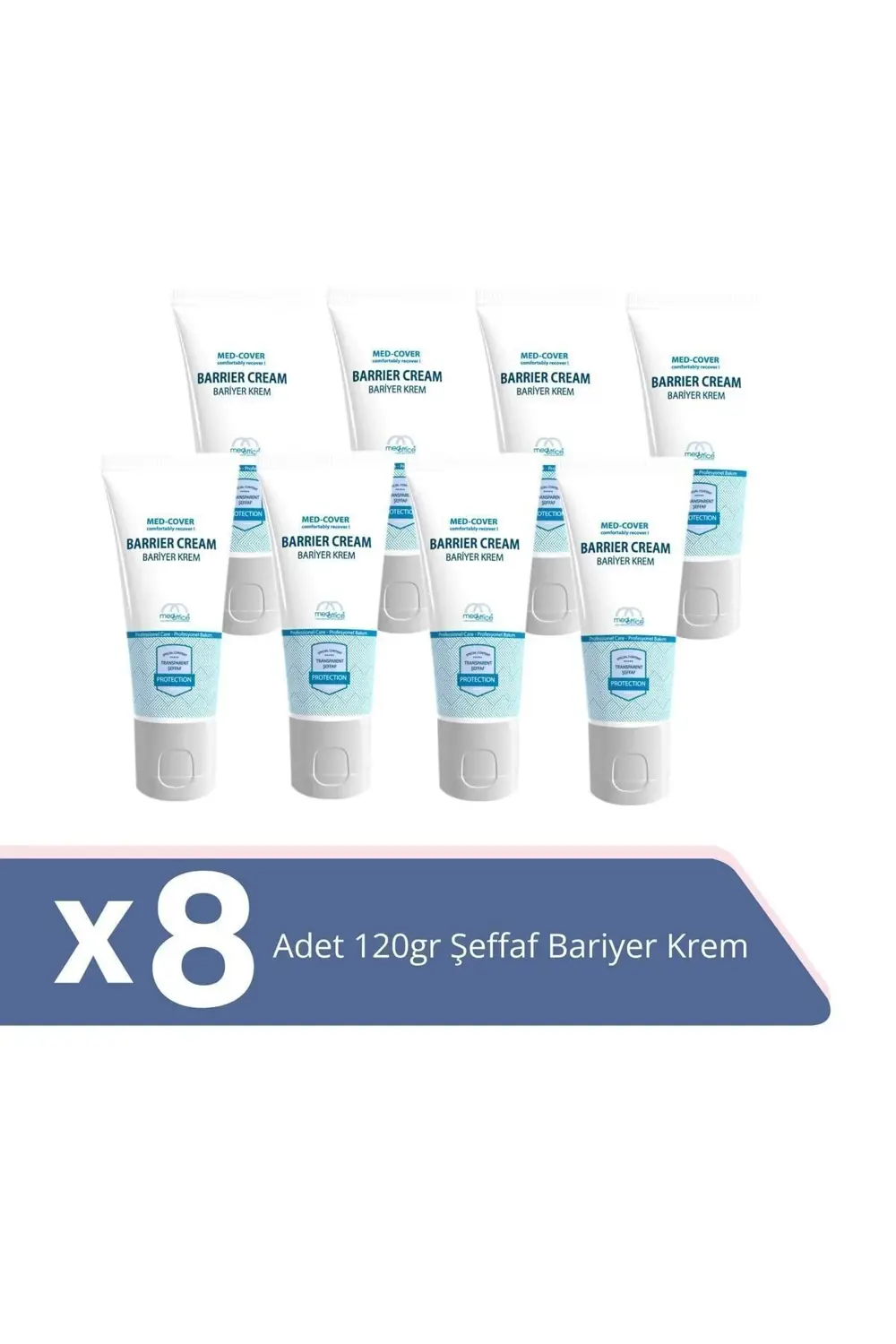 Şeffaf Bariyer Krem 120gr X 8 Adet
