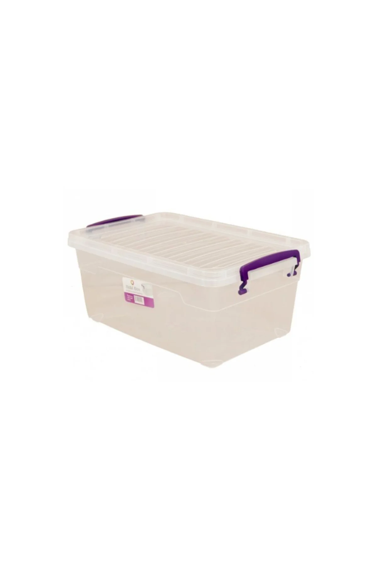 Şeffaf Çok Amaçlı 30 Lt Dikdörtgen Saklama Kabı 48x32x29 Royaleks