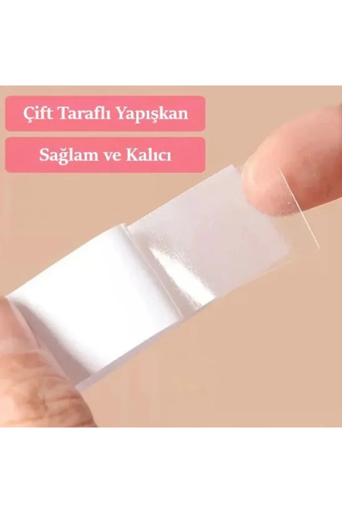 Şeffaf Dekolte & Kıyafet Sabitleyici Bant - Straplez Ve Dekolte K