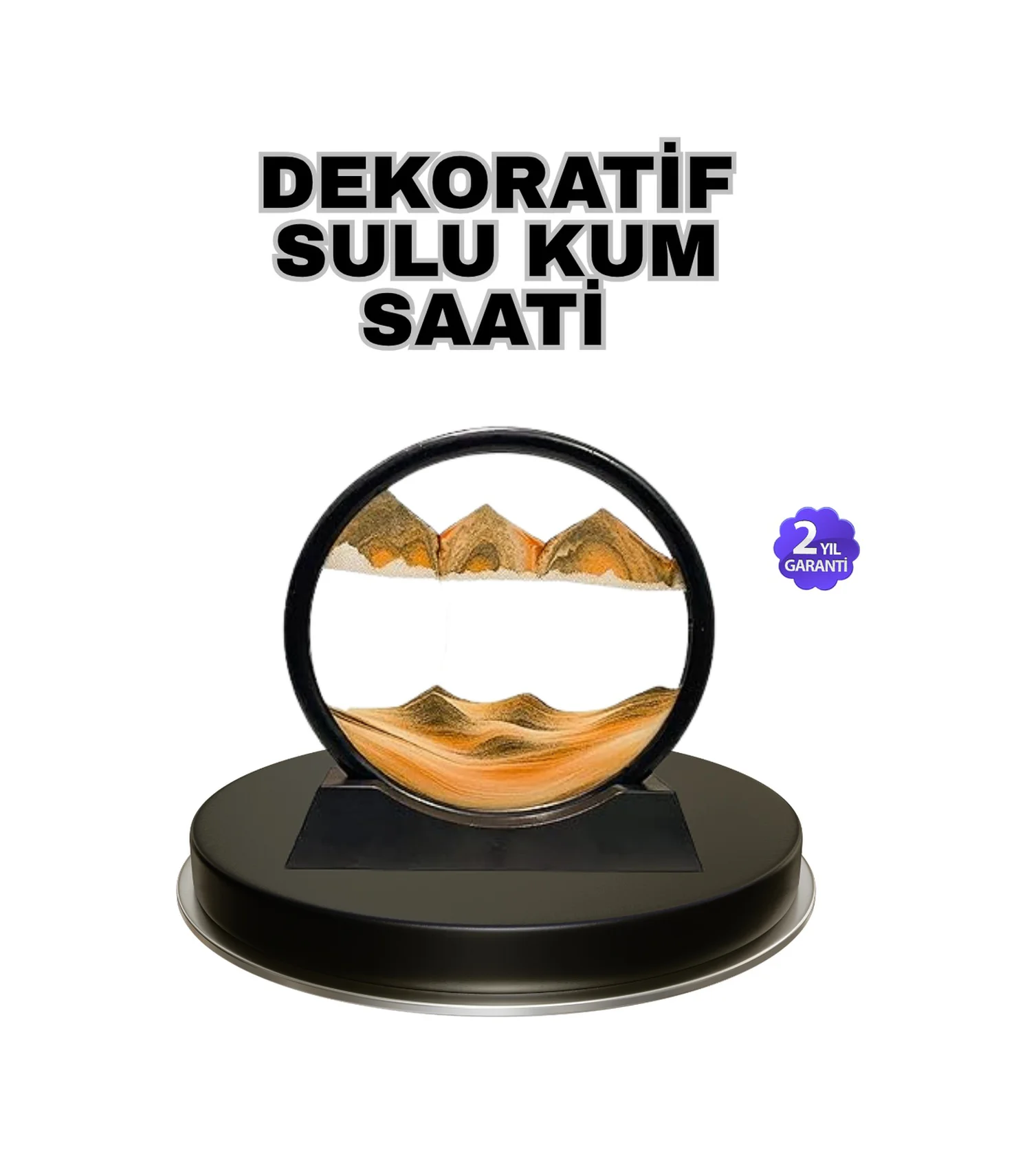 Şeffaf Dekoratif Kum Saati Dayanıklı Gövde, Minimalist Stil, Ma R