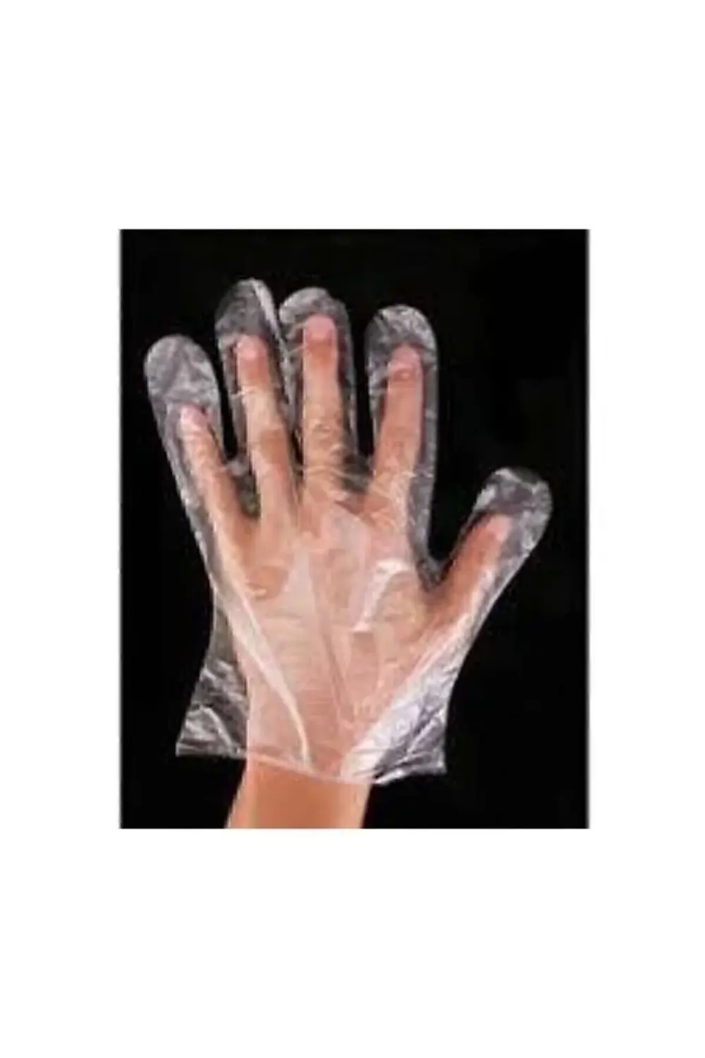 Şeffaf Eldive 100 Lü (5 Paket)