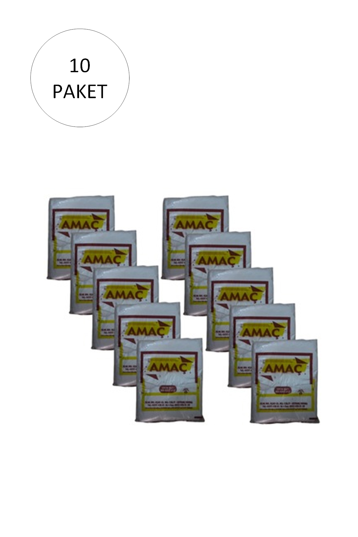 Şeffaf Hışır Atlet Poşet Orta Boy 27x47 Cm 650 Gr (10 Paket-Takri