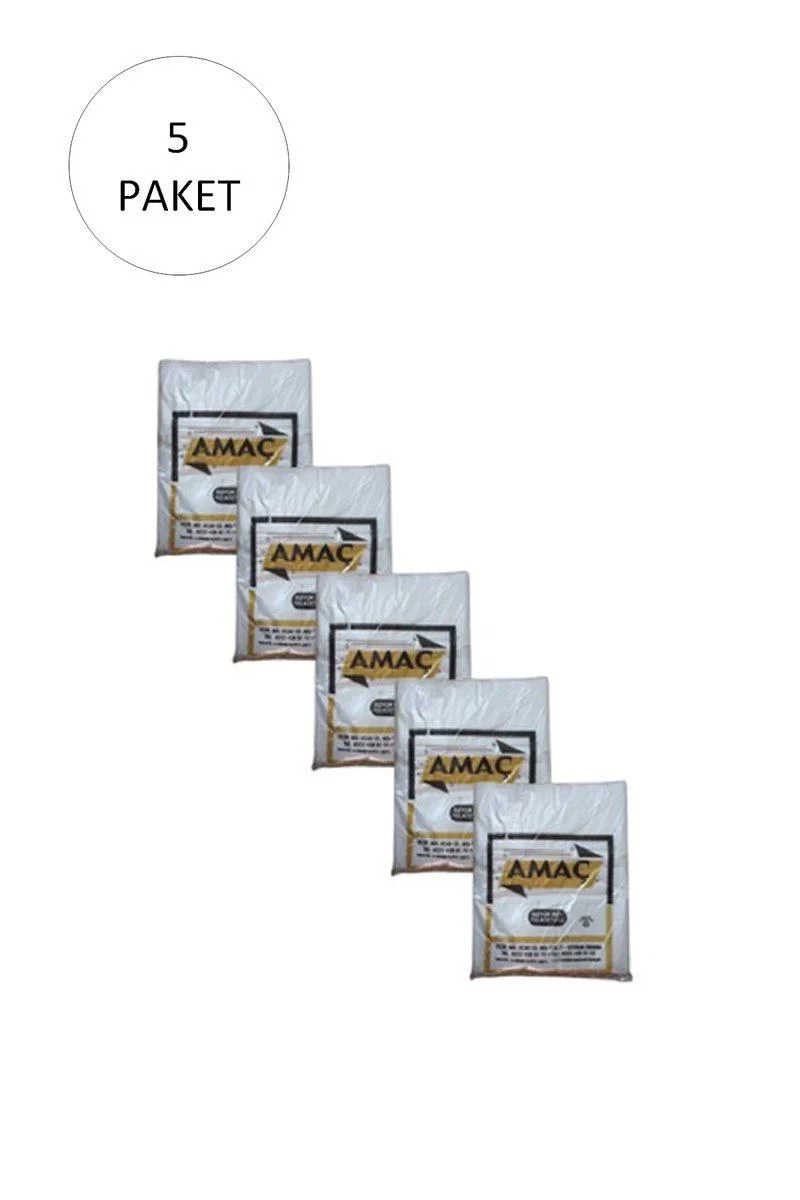 Şeffaf Hışır Atlet Poşet Büyük Boy 29x52 Cm – 650 Gr 5 Paket (Takriben 750 Adet) Fiyatı, Yorumları ve Özellikleri
