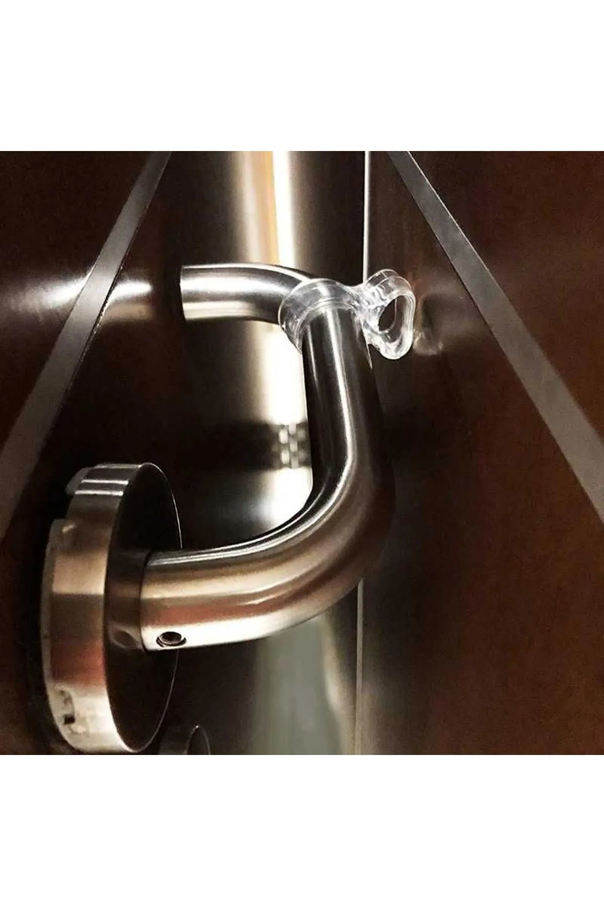 Just Cheap Store Şeffaf Kapi Kolu Stoperi Kapi Kolu Tamponu 4 Adet Kapi Güvenliği