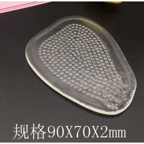 Şeffaf Kaydırmaz Topuklu Ayakkabı Tabanlığı Konfor Sağlayan Deste