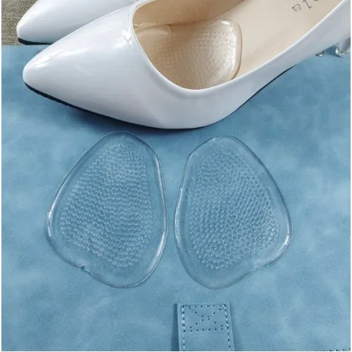 Şeffaf Kaydırmaz Topuklu Ayakkabı Tabanlığı Konfor Sağlayan Deste