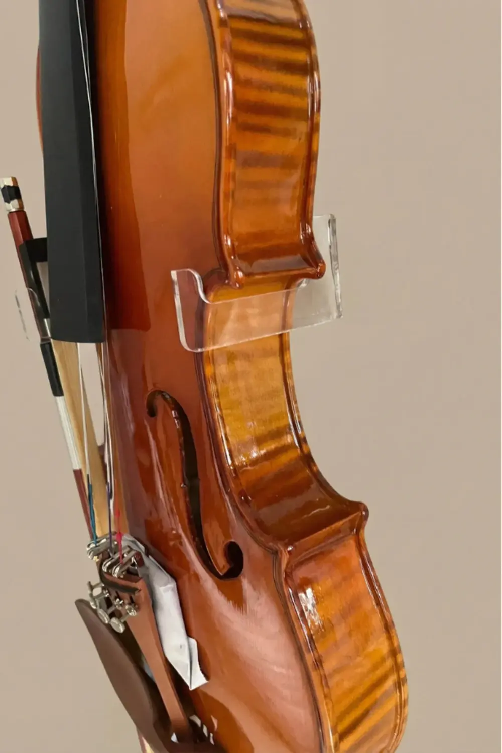 Şeffaf Keman Duvar Askısı Standı Aparatı Keman Standı