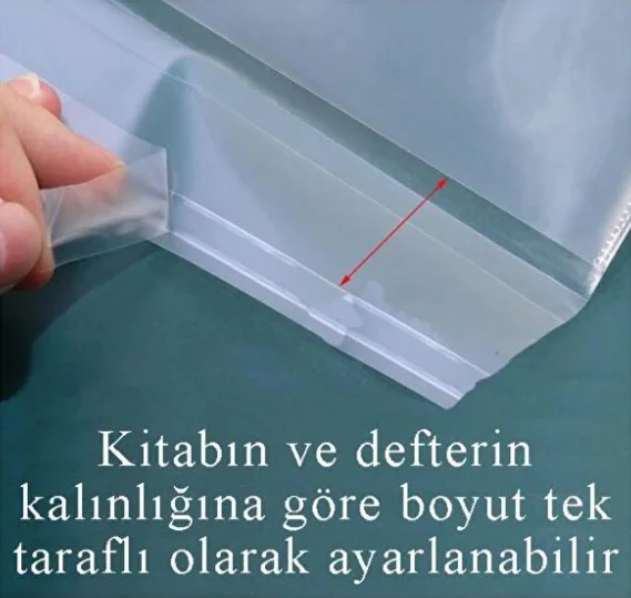 Şeffaf Kitap Kabı Hazır Yapışkanlı Kitap Kaplığı - 10 Adet Fiyatı, Yorumları ve Özellikleri