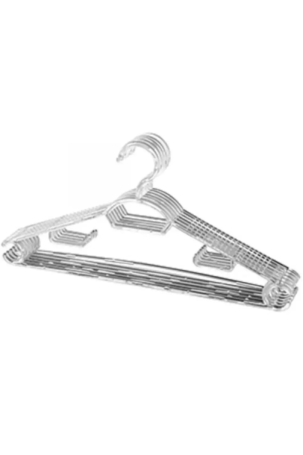 Şeffaf Kristal Askı  Elbise Askısı 6 lı