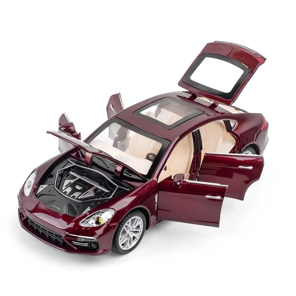 Şeffaf Kutulu Metal Porsche