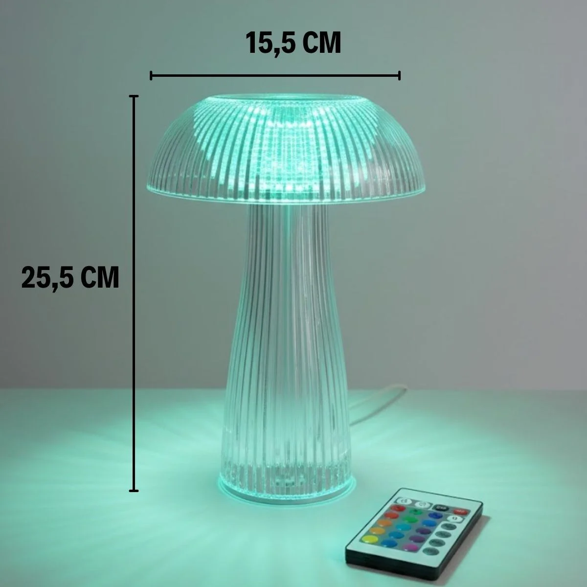 Şeffaf Mantar Model LED Masa Lambası –Kumandalı Şarjlı, Dokunmatik, Rengarek Işık Modlu Dekoratif Gece Lambası Şeffaf Mantar Model LED Masa Lambası –Kumandalı Şarjlı, Dokunmatik, Rengarek Işık Modlu Dekoratif Gece Lambası Fiyatı, Yorumları ve Özellikleri