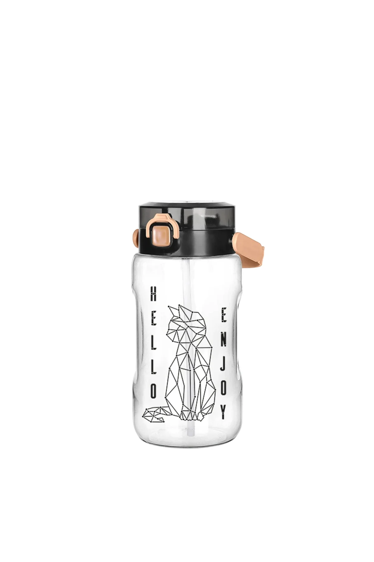 Şeffaf Matara - 1500 Ml - 50,7 Oz - Watermode Matara - Görsel 3