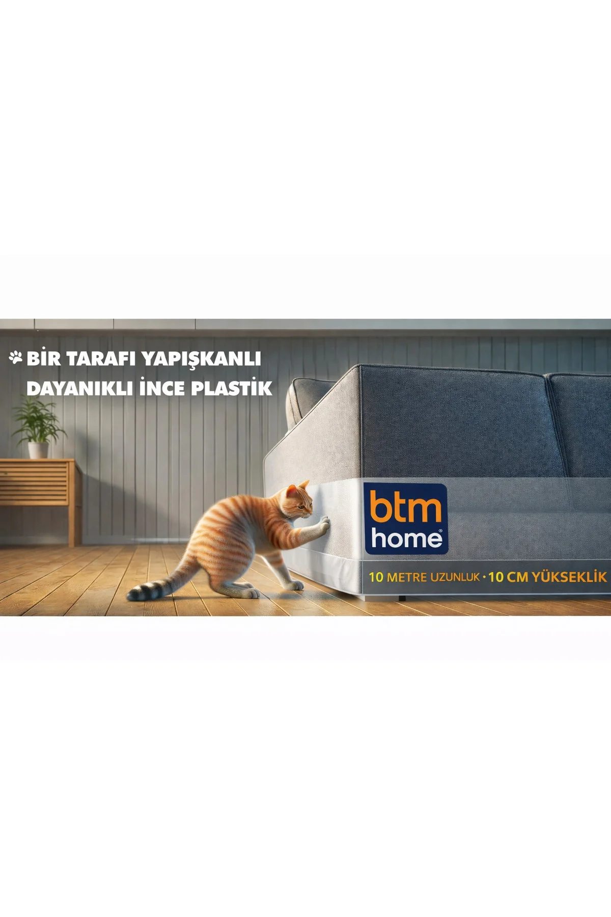 Şeffaf Mobilya Koruyucu Yapışkanlı Bant 10m x 10cm Koltuk Kapı Du Şeffaf Mobilya Koruyucu Yapışkanlı Bant 10m x 10cm Koltuk Kapı Du
