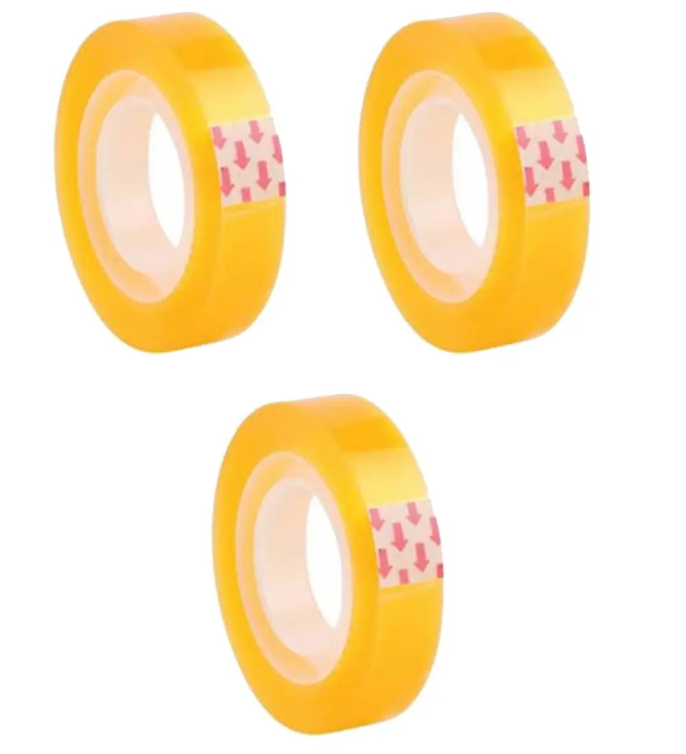 Şeffaf Para Bandı 30 Metre Selobant Bant - 3 Adet