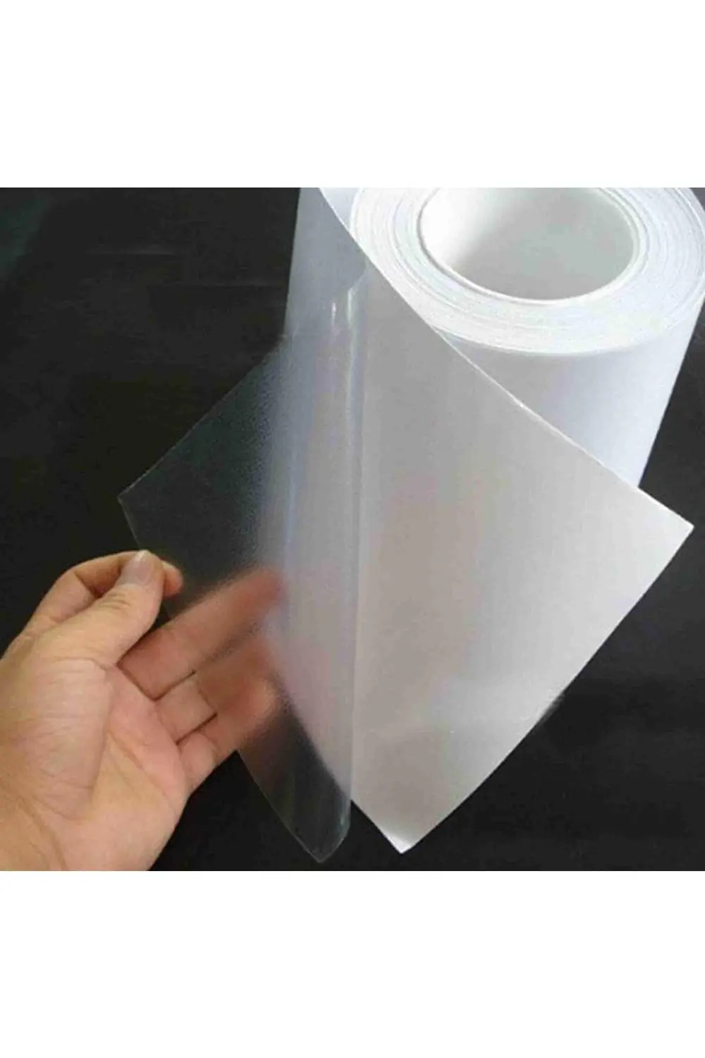 Şeffaf Parlak Yapışkanlı Folyo Koruma Folyosu 61 Cm X 1 Metre Şeffaf Parlak Yapışkanlı Folyo Koruma Folyosu 61 Cm X 1 Metre