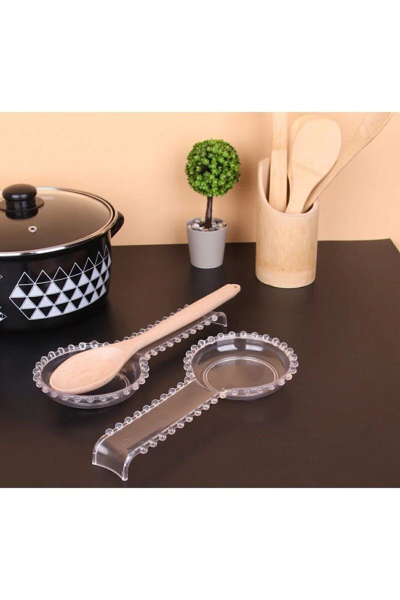 Şeffaf Plastik Boncuklu Kelepçe Kaşık Çırpıcı Altlığı 28 Cm - Royaleks ile Uyumlu Mutfak Aksesuarı Fiyatı, Yorumları ve Özellikleri