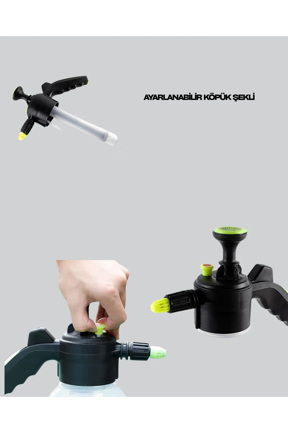 ŞEFFAF POMPA 2 LİTRE