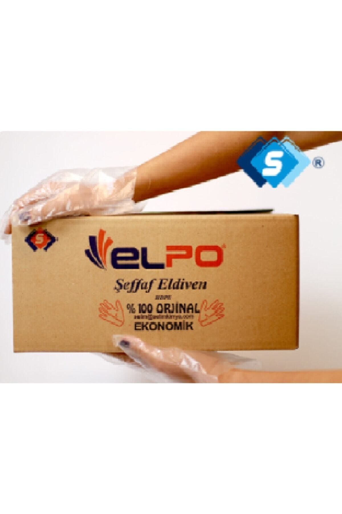 Elpo Şeffaf Poşet Eldiven Eko 100 Lü Seffaf 1 Koli