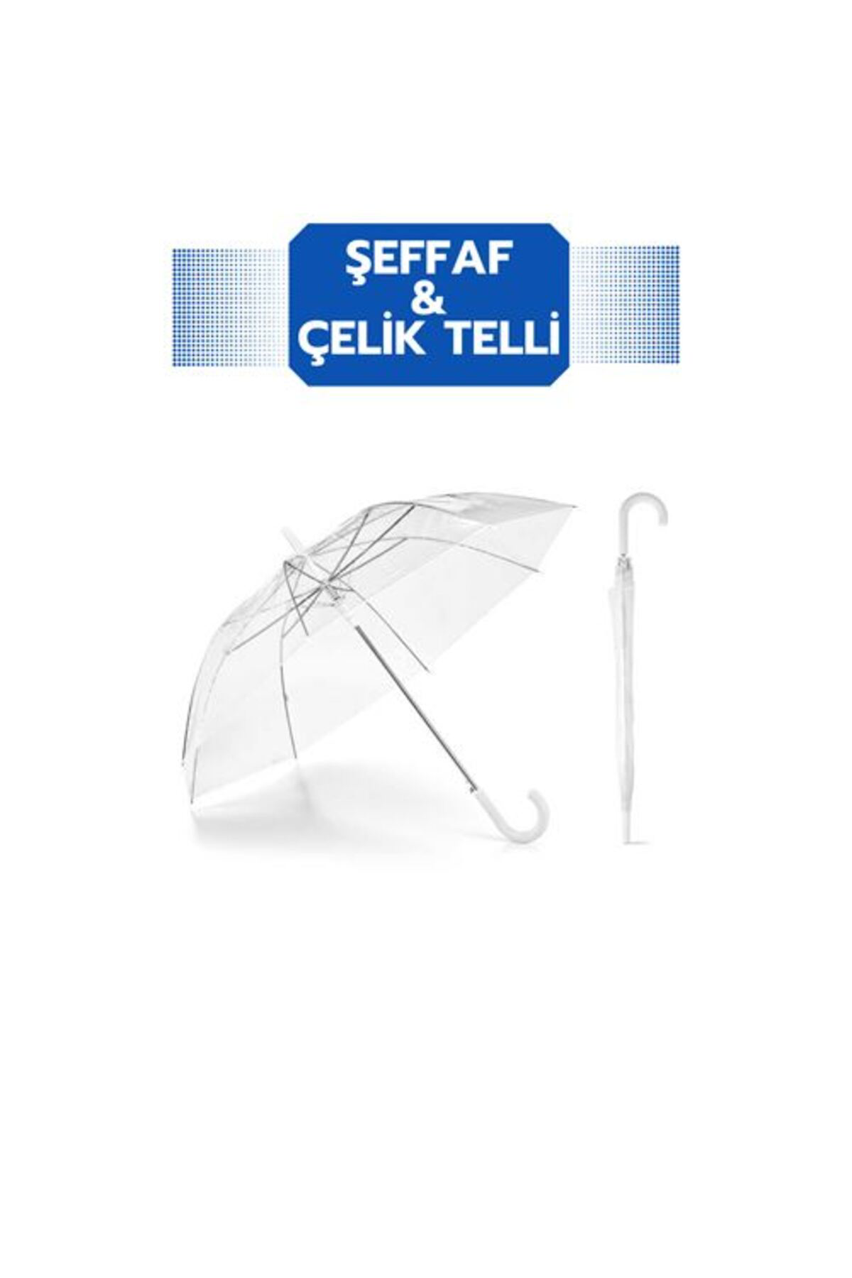 Etc Şeffaf Şemsiye - 3698-2661