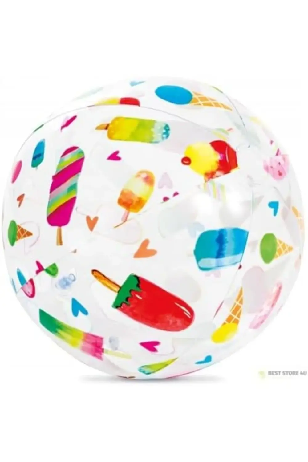 Şeffaf Sevimli Desenli Top 51 cm 1191480