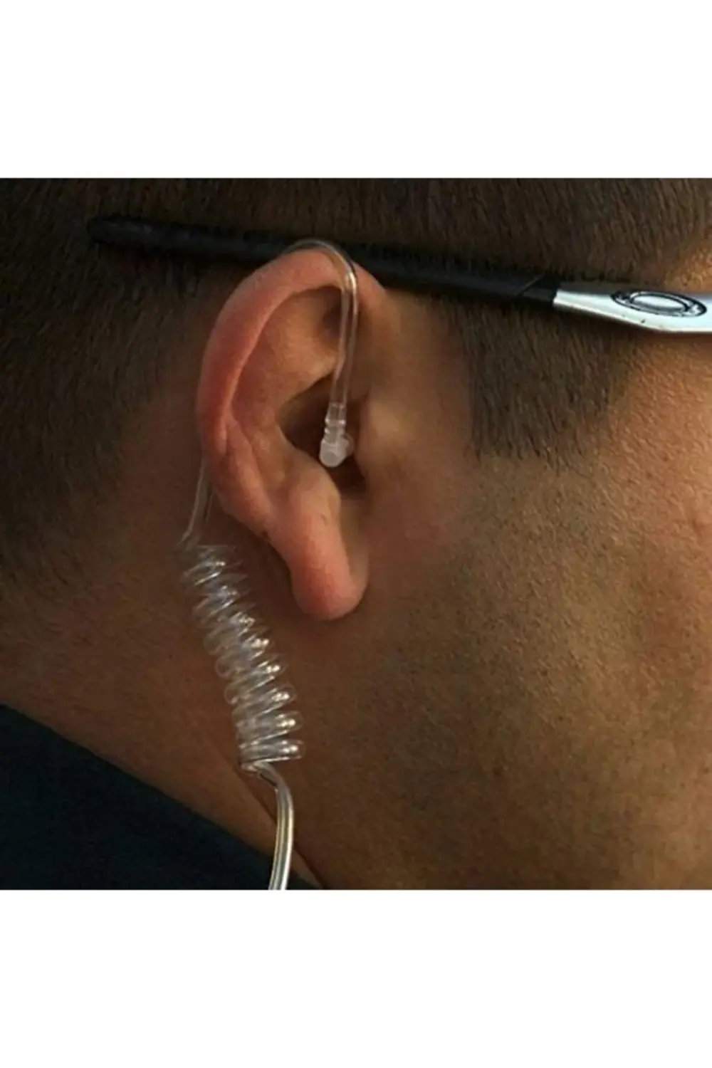 Şeffaf Silikon Akustik Tüp Kulaklık Wln Kenwood Tekcom Zetcom Mar