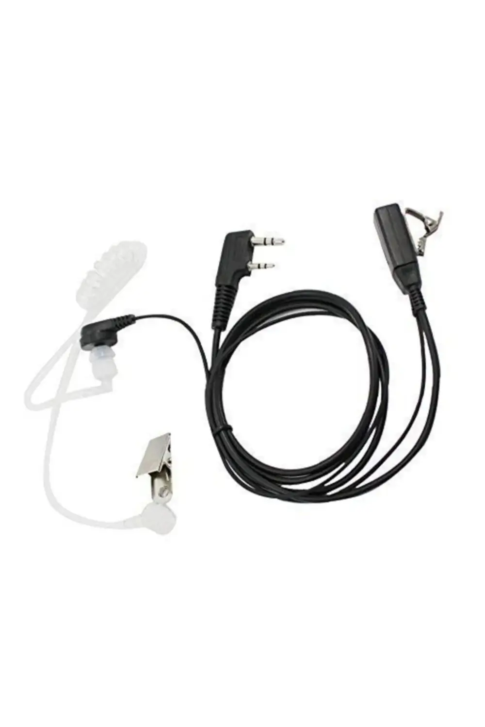 Şeffaf Silikon Akustik Tüp Kulaklık Wln Kenwood Tekcom Zetcom Mar