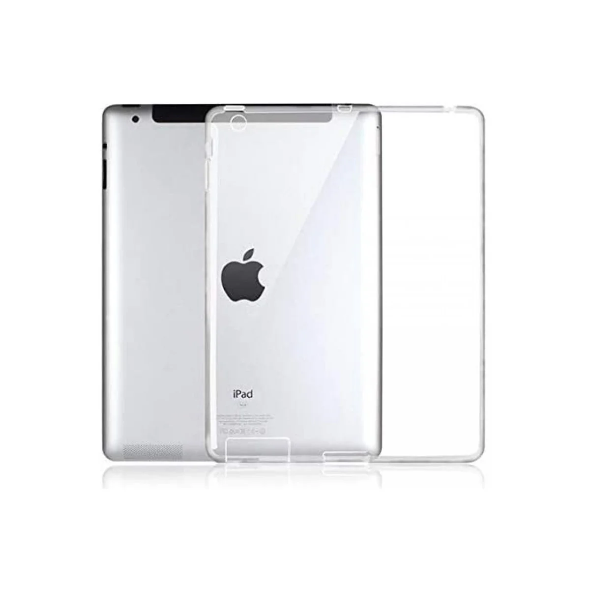 Şeffaf Silikon Kılıf - iPad 4 9.7 Tablet Koruma Kılıfı