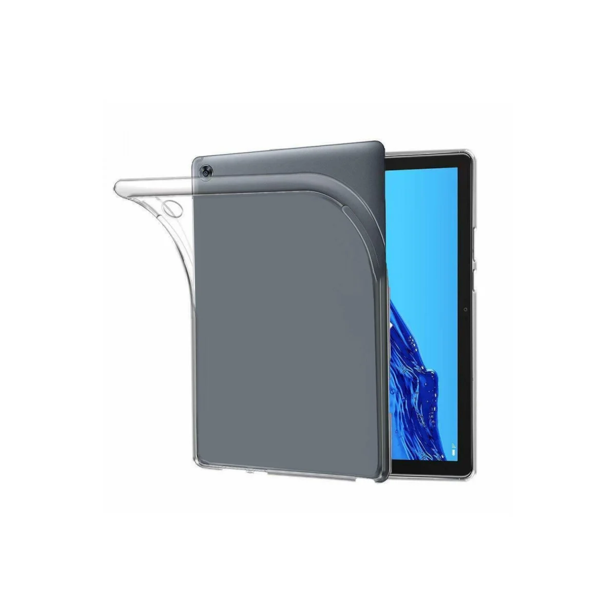 Şeffaf Silikon Tablet Kılıfı - MediaPad T3 10 / 9.6 İçin Mükemmel Koruma