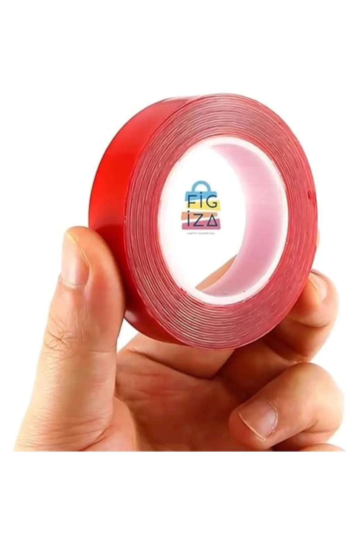 Şeffaf Silikonlu Çift Taraflı Montaj Bandı 10mm x 5 Metre | Süper Güçlü, Su Geçirmez
