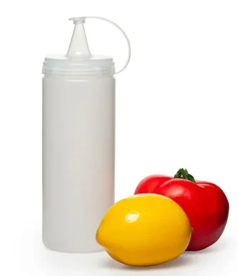 Şeffaf Sos Şişesi - 1000ml Dev Boy Şeffaf Sos Şişesi - 1000ml Dev Boy