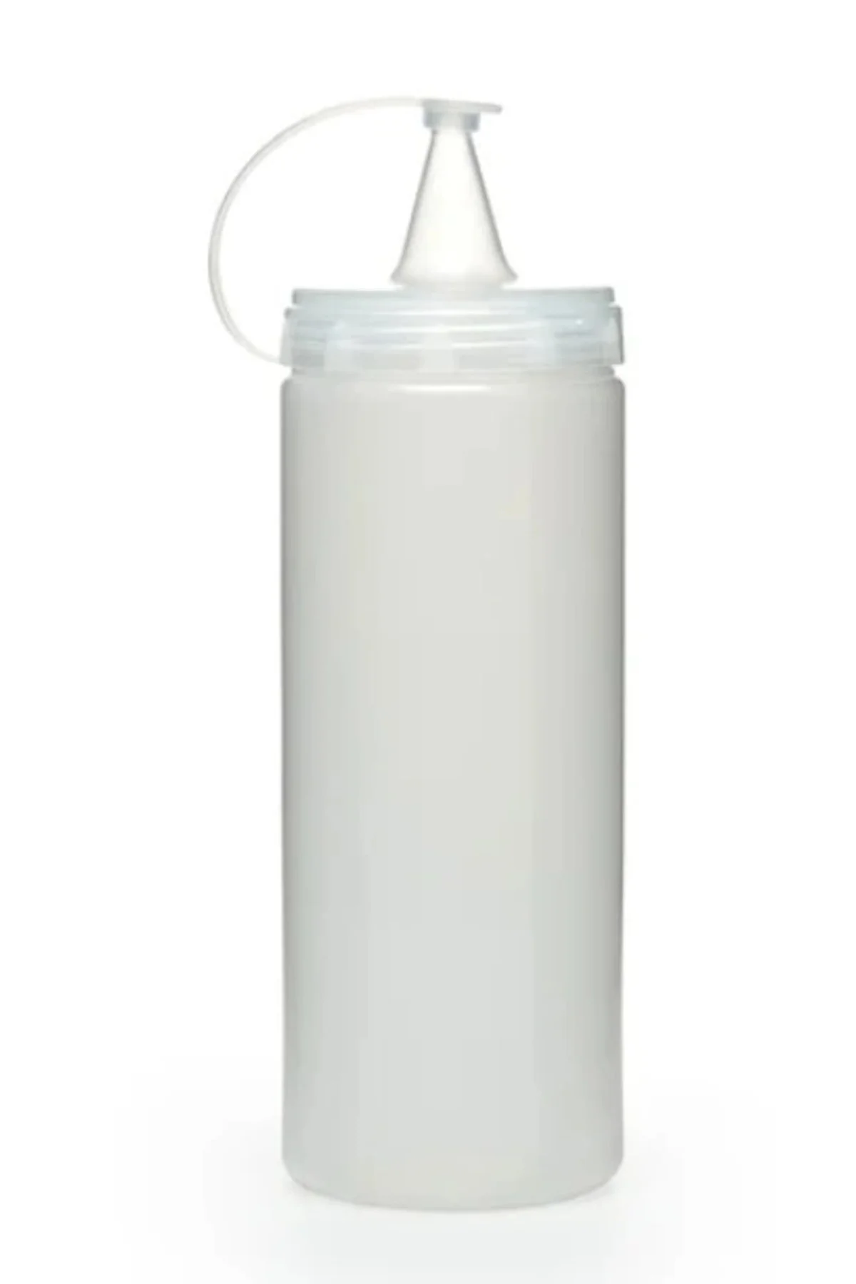 Şeffaf Sos Şişesi - 700 Ml (3 Adet ) - Görsel 2