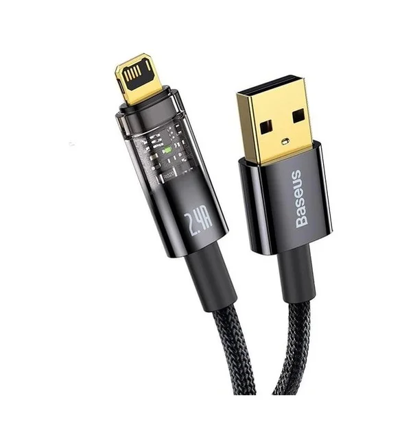 Şeffaf Uçlu İphone 45w Usb Hızlı Ve Dayanıklı Şarj Ve Data Işıklı Örgü Kablo 1 Metre Lisinya Diğer Şeffaf Uçlu İphone 45w Usb Hızlı Ve Dayanıklı Şarj Ve Data Işıklı Örgü Kablo 1 Metre Lisinya Diğer
