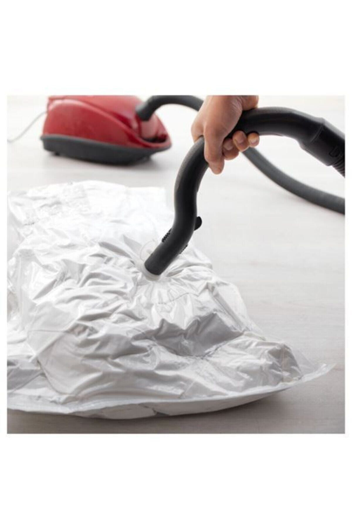 İkea Şeffaf Vakumlu Hurç - 67 X 100 Cm - 2 Adet Klasik