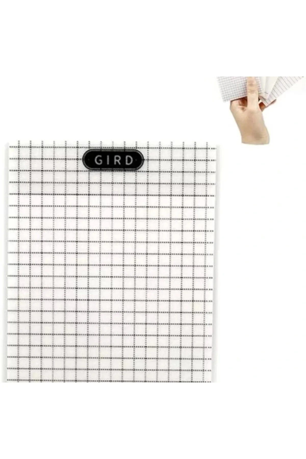 Şeffaf Yapışkanlı Post it Not Kağıdı Postit Gridnot Post it (Grid)