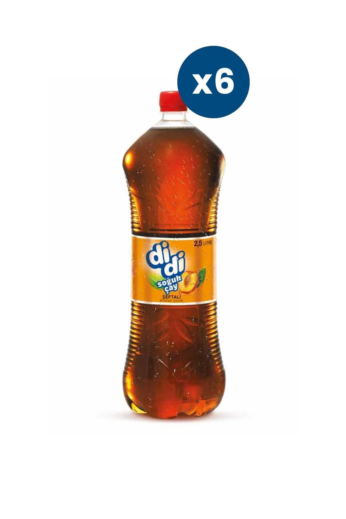 Şeftali Aromalı 2.5 Lt 6 Adet