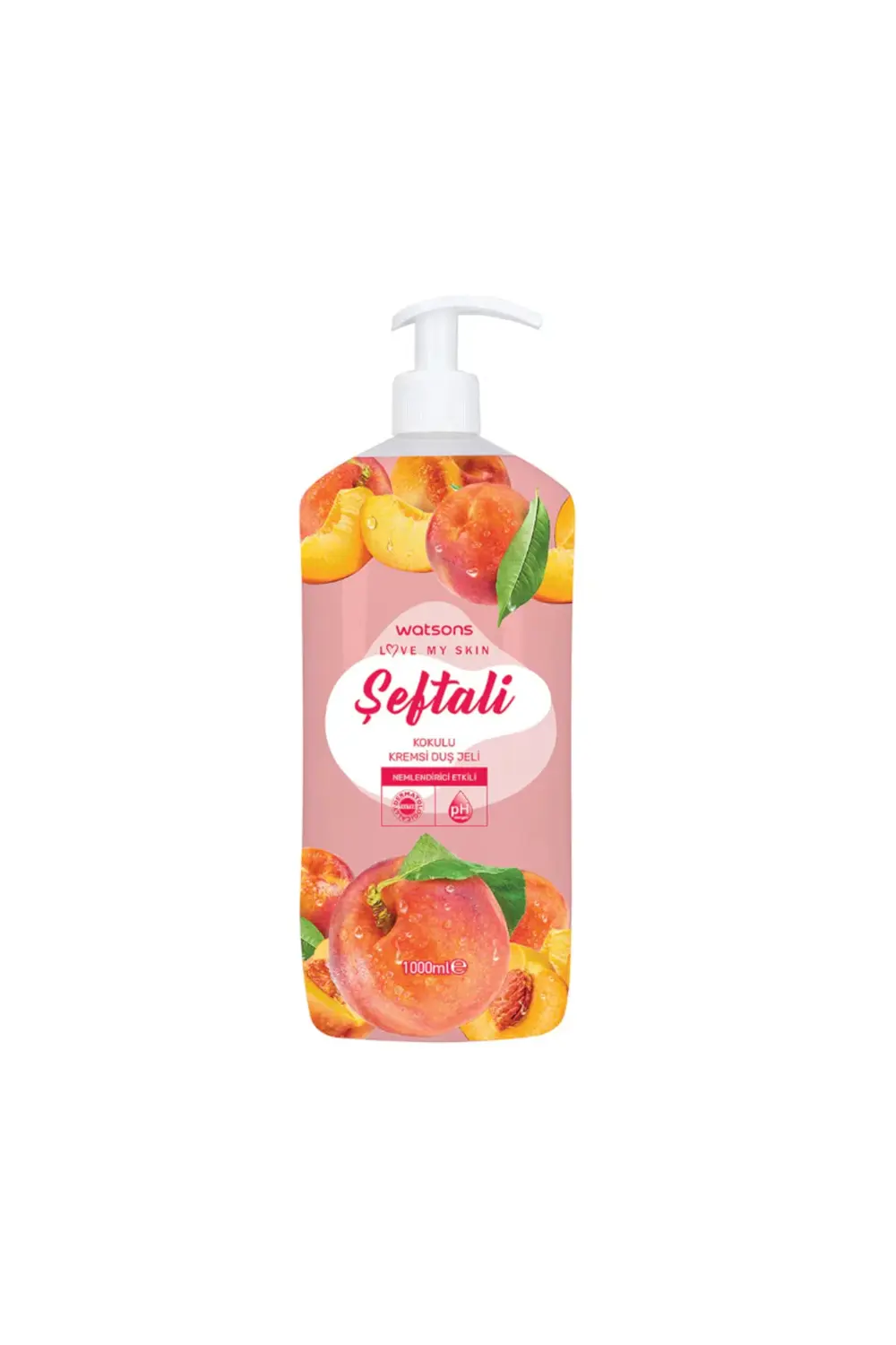 Şeftali Kokulu Kremsi Duş Jeli 1000 ml
