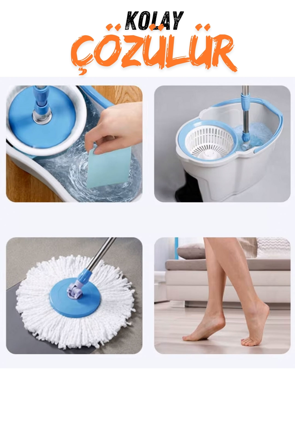 Şeftali Kokulu Yüzey Temizleyici Tablet