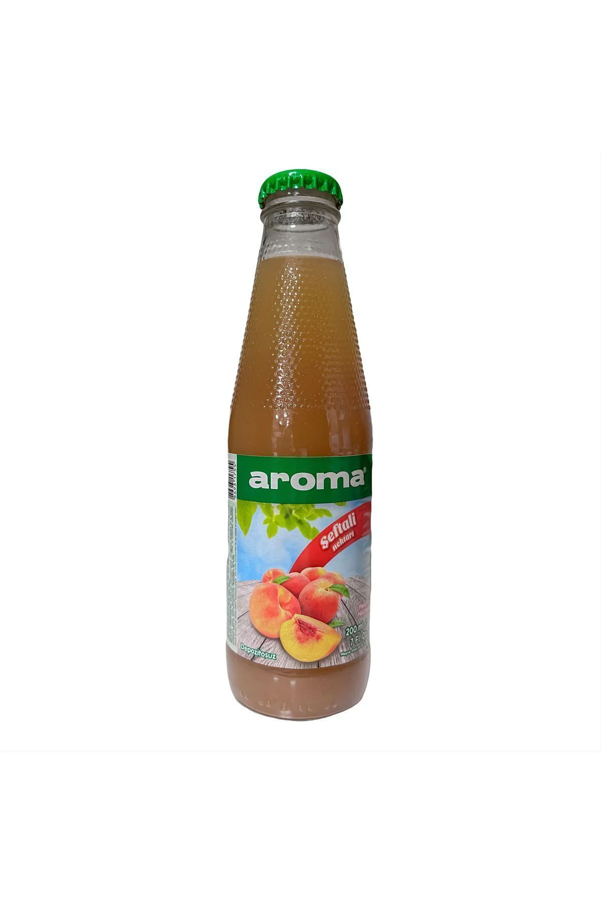 Şeftali Nektarı Cam 200 Ml X 24 Adet