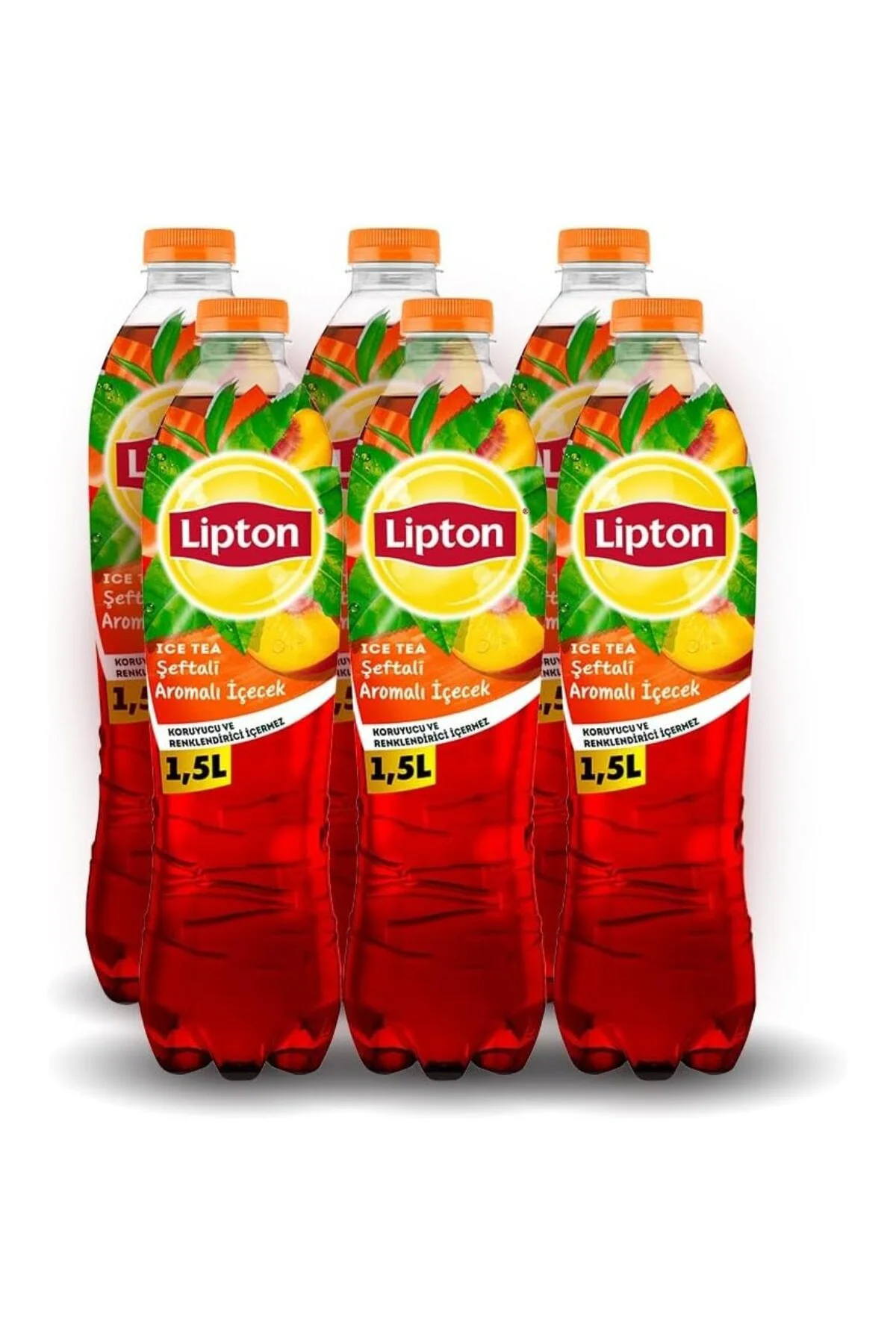 Şeftali Soğuk Çay Pet 1.5 L x 6 Adet