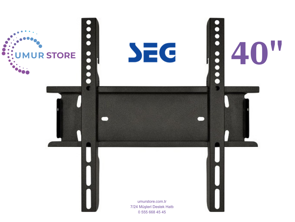 Seg 40SRB900 40" Smart 32”, 39”, 40” Uyumlu Lcd Led TV Sabit Duva